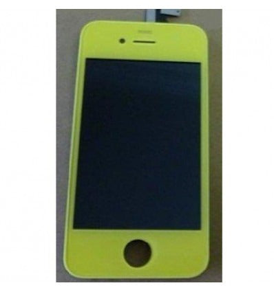 iPhone 4S lcd completo amarillo