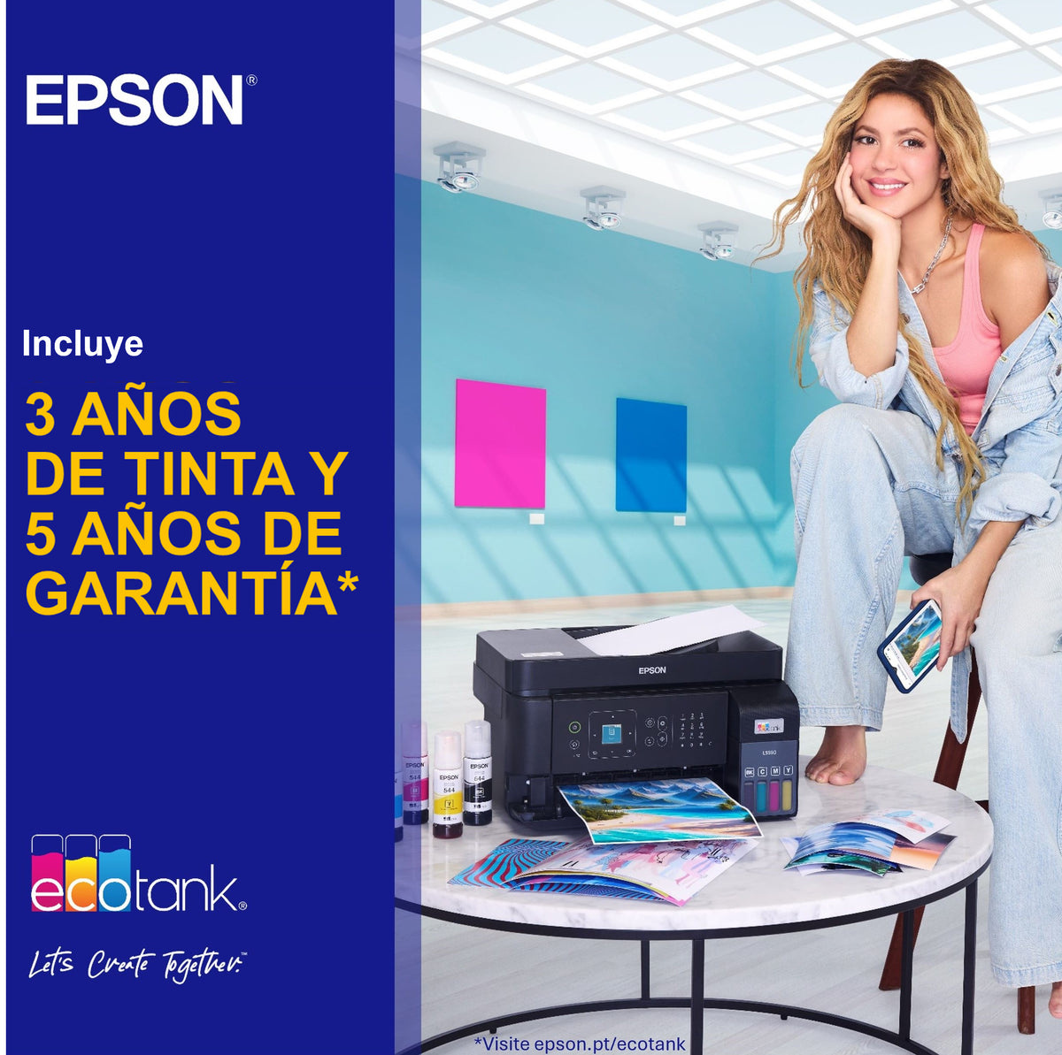 Multifunción Epson ecotank et - m3180 fax a4