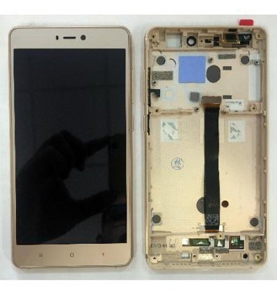 Xiaomi Mi4S Mi 4S pantalla lcd + tactil dorado + marco premium