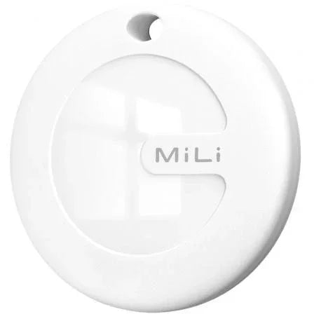 Localizador Leotec EasyTag Dual/ Blanco/ Incluye Llavero Marrón - PixelPlaza