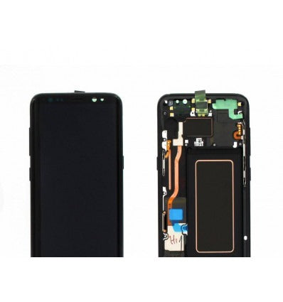 Samsung GH97-20457A Galaxy S8 G950f pantalla lcd + táctil negro premium Service Pack