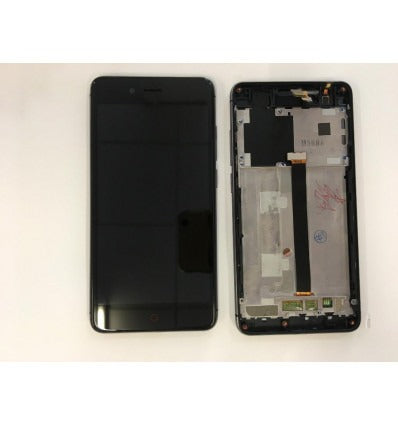 ZTE Z11 Mini NX529J pantalla lcd + tactil negro + marco premium remanufacturada