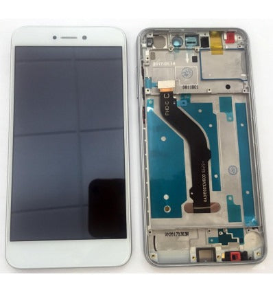 Huawei P8 Lite 2017 pantalla lcd + tactil blanco + marco premium