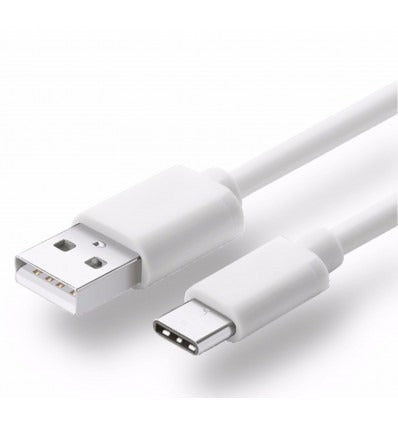 Cable USB  3.0 a  microUSB-C (TYP C) 3.1 / USB 3.0 blanco