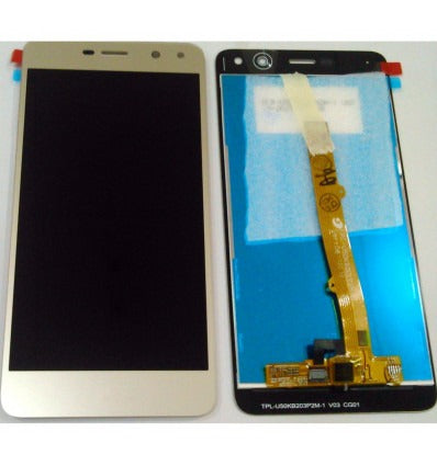 Huawei Y6 2017 pantalla lcd + tactil dorado premium