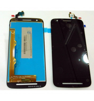 Motorola Moto E3 pantalla lcd + tactil negro premium