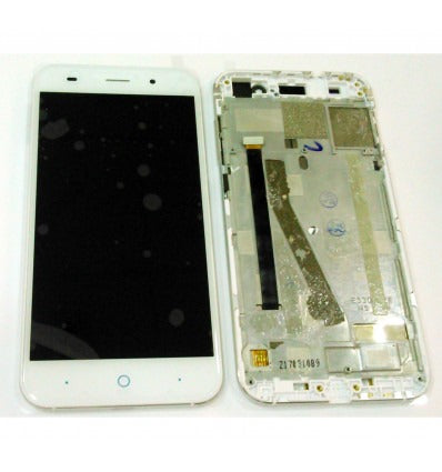 ZTE Blade V6 D6 X7 pantalla lcd + táctil blanco + marco premium