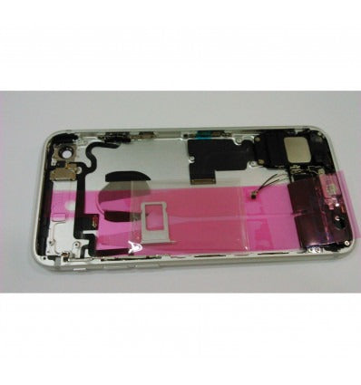 Iphone 7 tapa bateria blanca con componentes