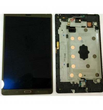 Samsung Galaxy Tab S 8.4 4G SM-T705 pantalla lcd + táctil negro + marco premium remanufacturado