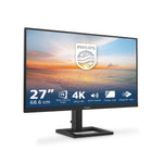 Monitor Profesional Philips 27E1N1800AE 27"/ 4K UHD/ Multimedia/ Regulable en altura/ Negro