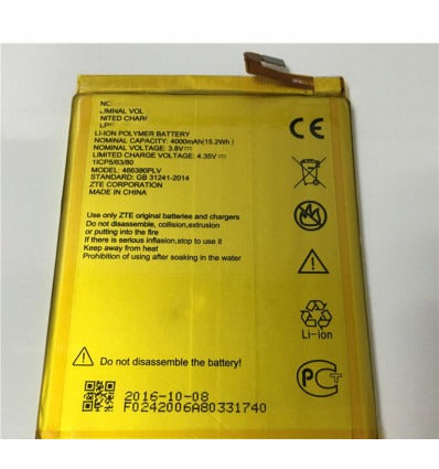 Batería premium 466380PLV ZTE Blade A610 Voyage 4