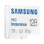 Tarjeta de Memoria Samsung Pro Endurance 128GB microSD XC con Adaptador/ Clase 10/ 100MBs - PixelPlaza