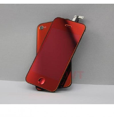 iPhone 4 kit de conversión rojo efecto espejo