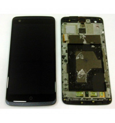 Zte Axon, Axon Elite pantalla lcd + tactil negro + marco premium remanofacturado
