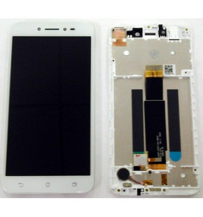 Asus Zenfone Live ZB501KL pantalla lcd + tactil blanco + marco premium