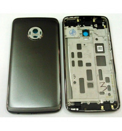 Motorola Moto G5 Plus XT1863 XT1685 XT1686 XT1687 tapa bateria gris