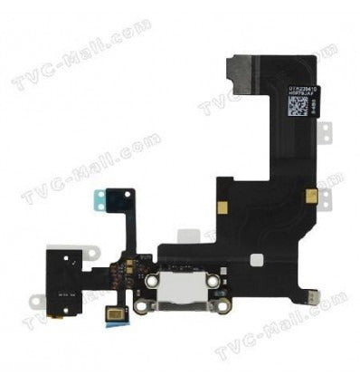 iPhone 5 cable flex conexión carga y accesorios blanco premium