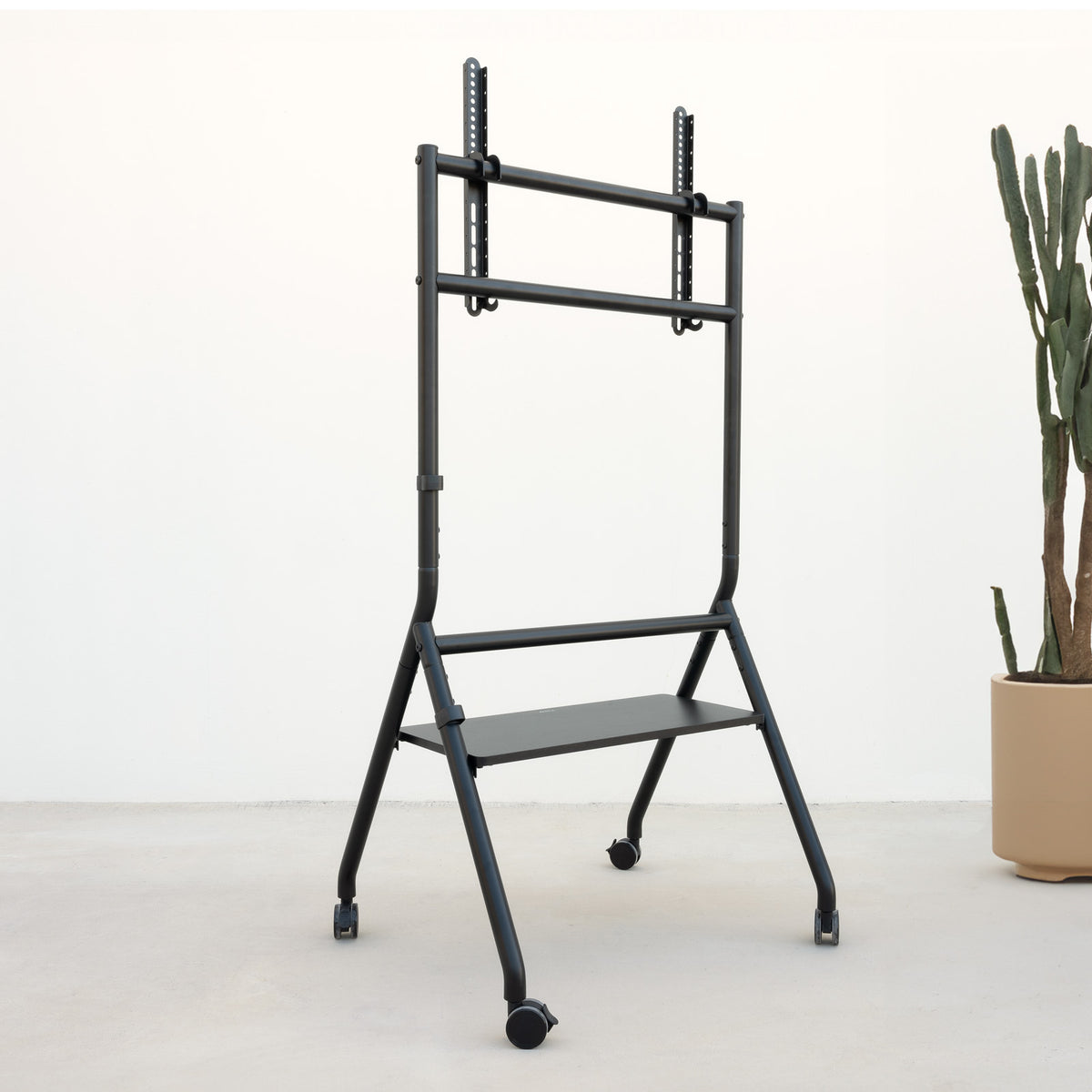 Soporte de suelo con ruedas TooQ idreams 37 pulgadas - 86 pulgadas fs20206m - b negro