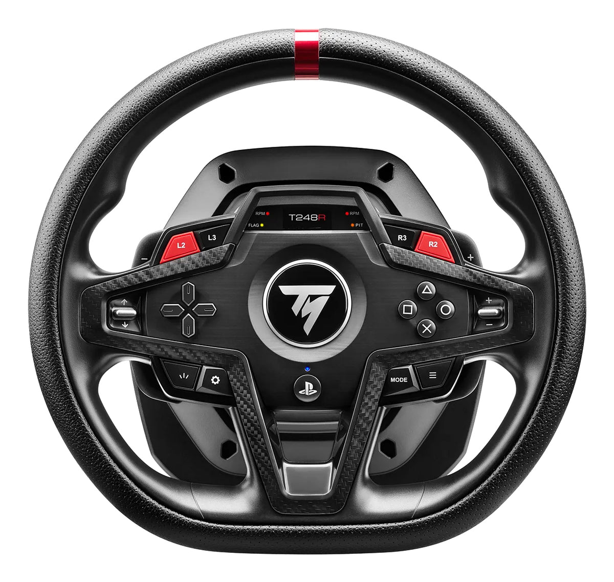 Thrustmaster T248R para PS4/ PS5/ PC 3,1Nm 3 pedales 25 botones sensores magnéticos Volante de simulación