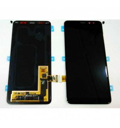 Samsung GH97-21406A A530F GALAXY A8 2018 pantalla lcd + táctil negro premium Service Pack