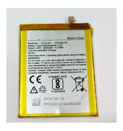 Bateria premium CPLD-401 Coolpad Max A8 A8-930 A8-831 desmontaje