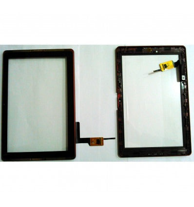 Acer iconia tab 10 a3-a40 pantalla táctil negro + marco rojo premium