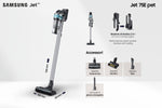 Aspirador Escoba con batería Samsung Jet 75B Pet/ 21.6V/ Autonomía 210 Min