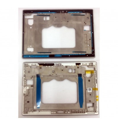 Lenovo Tab 4 10 Plus YT-X704F carcasa central o marco blanco premium