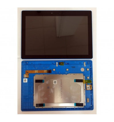 Lenovo TB-X103F pantalla lcd + tactil negro + marco azul premium