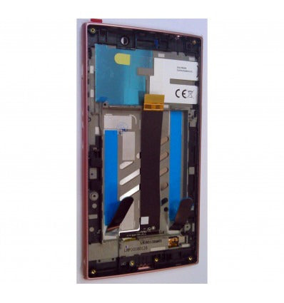 Sony Xperia L2 H3311 pantalla lcd + tactil rosa + marco premium