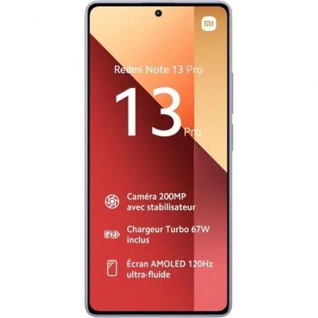 Smartphone Xiaomi Redmi Note 13 Pro NFC 8GB/ 256GB/ 6.67"/ Purpura - PixelPlaza