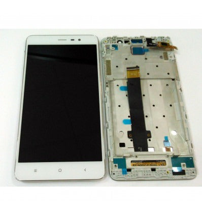 Xiaomi Redmi Note 3 Pro (version europea) pantalla lcd + tactil blanco + marco premium