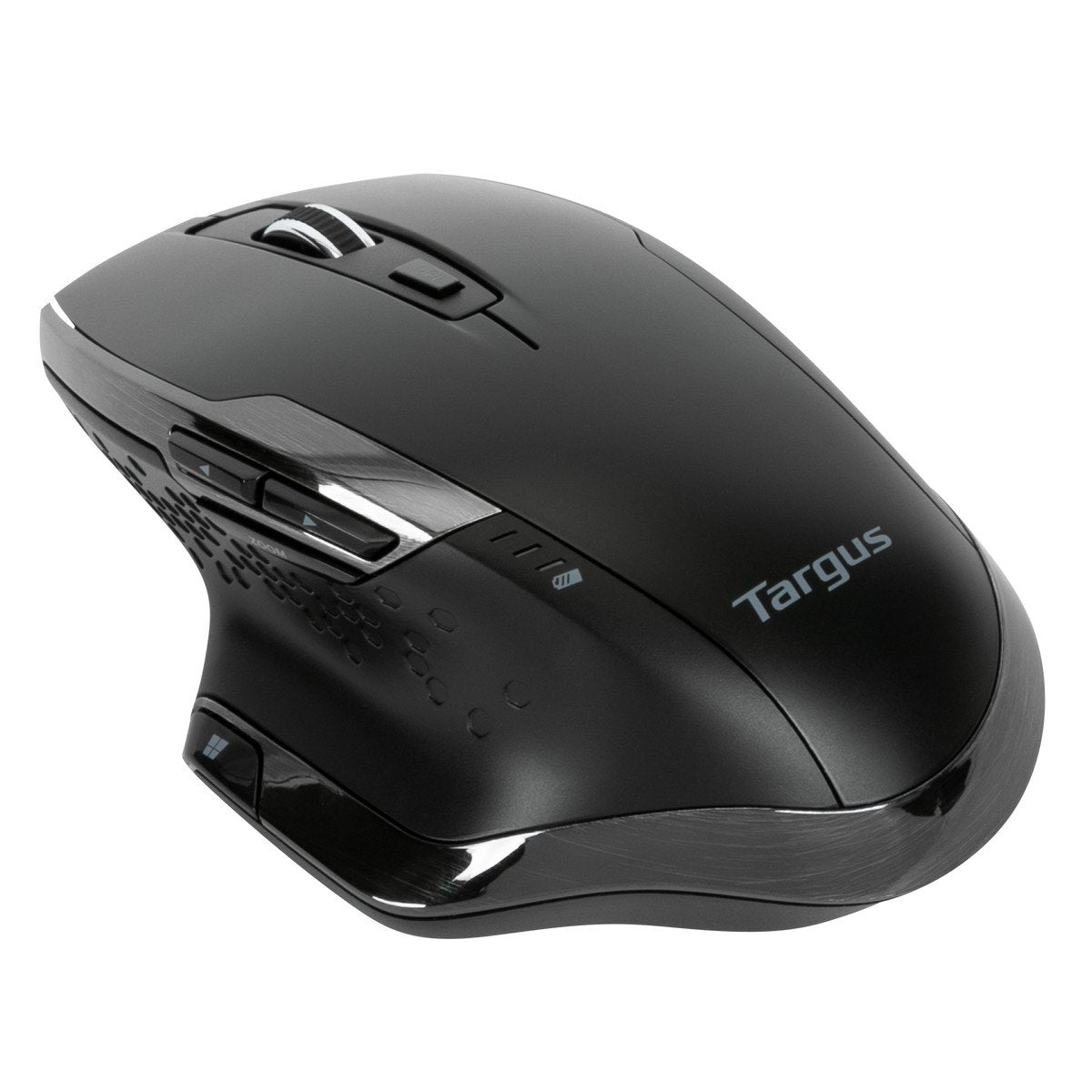 Mouse ratón ergonómico Targus bluetrace wireless inalámbrico antimicrobiano negro