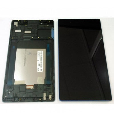 Lenovo Tab 3 730f pantalla lcd + tactil negro + marco azul oscuro