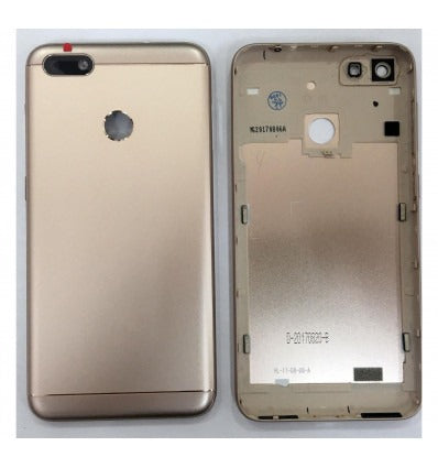 Huawei Y6 Pro 2017 P9 lite mini Nova Lite 2017 tapa trasera dorada