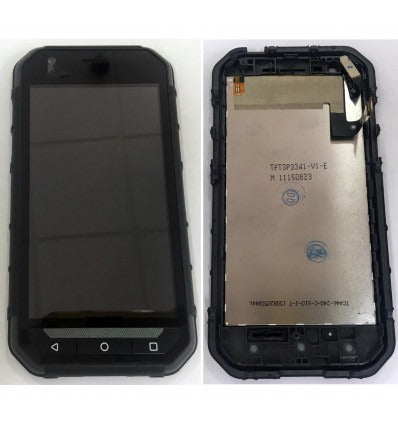 Caterpillar Cat s30 pantalla lcd + tactil negro + marco premium