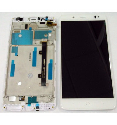 BQ Aquaris V Plus VS Plus TFT5K2319FPC-A2-E TFT5K2475FPC-A1-E pantalla lcd + tactil blanco + marco premium