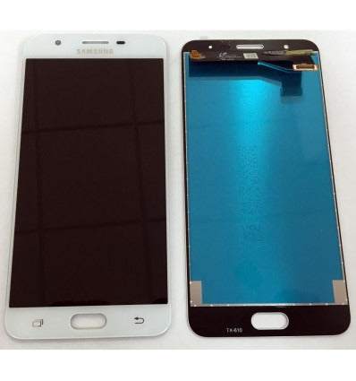 Samsung Galaxy j7 Prime G610 pantalla lcd + tactil blanco premium