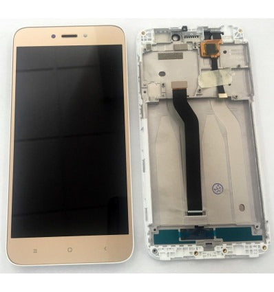 Xiaomi Redmi 5A pantalla lcd + tactil dorado + marco premium