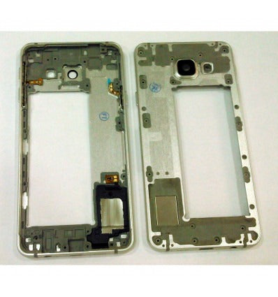 Samsung Galaxy A3 2016 A3100 A310F carcasa central o marco blanco premium