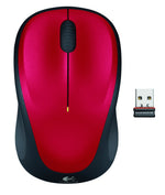 Ratón Inalámbrico Logitech M235/ Hasta 1000 DPI/ Rojo