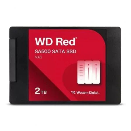 Disco SSD Western Digital WD Red SA500 NAS 2TB/ SATA III/ Full Capacity - PixelPlaza