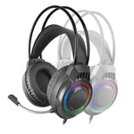 Auriculares Gaming con Micrófono Mars Gaming MH124/ Jack 3.5/ Negros