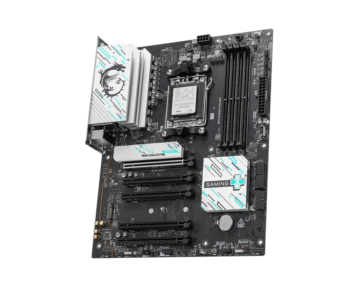 Placa base Msi b840 gaming plus am5 WiFi ATX · 4x DDR5 · 3x USB 3.2 · 1x USB tipo c