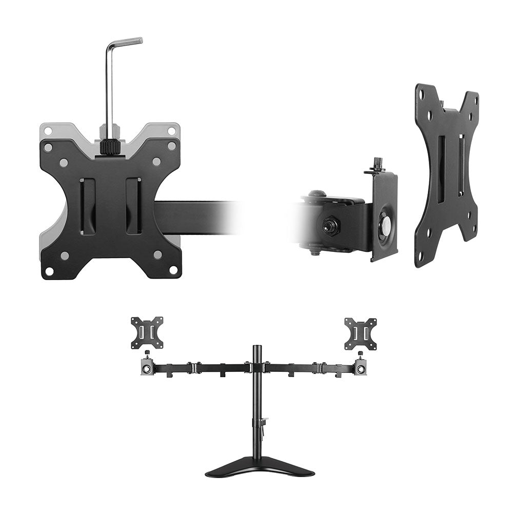 Soporte de mesa Ewent ew1536 para 2 monitores de hasta 32 pulgadas