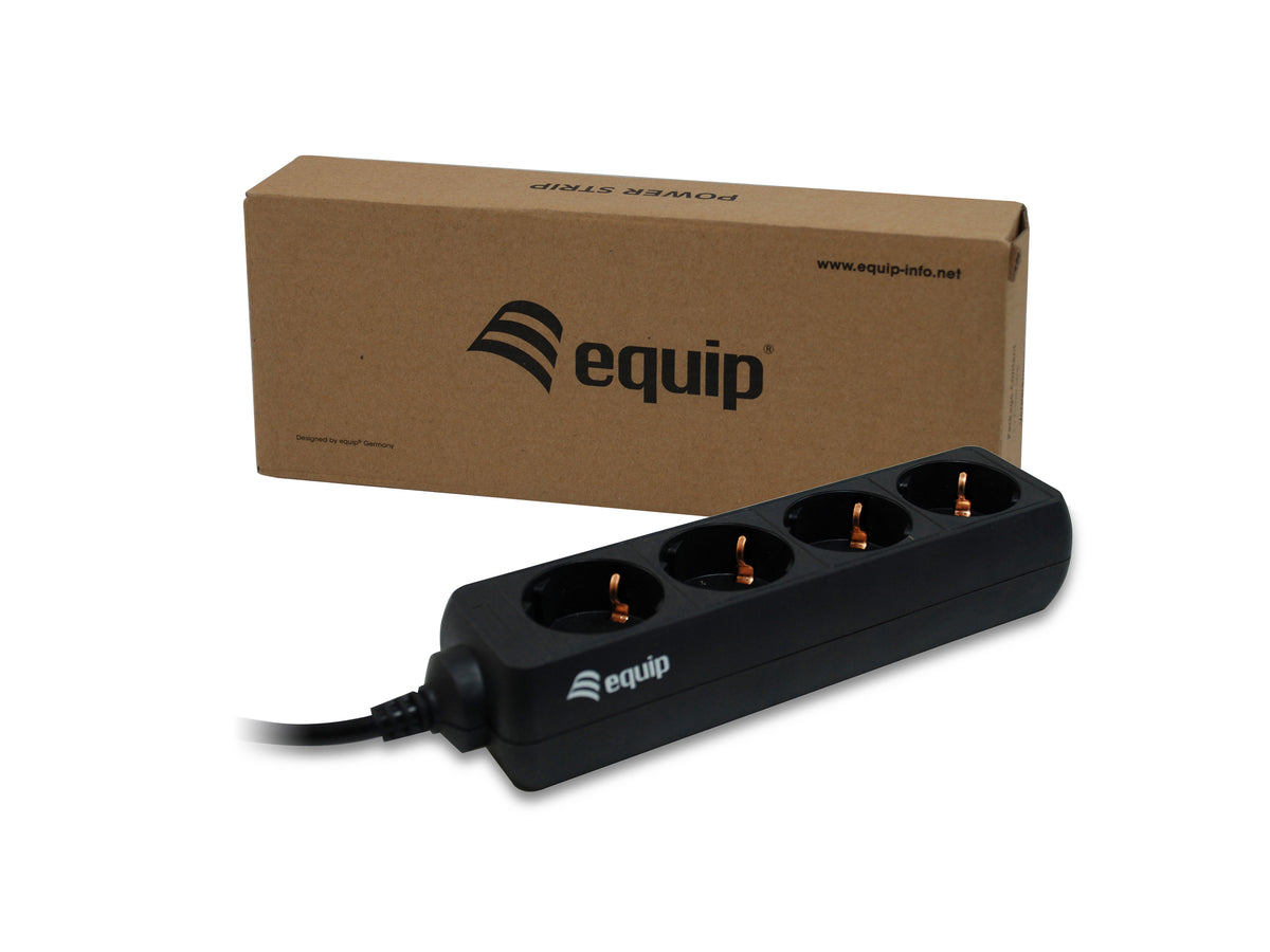 Regleta Equip 4 tomas shucko toma iec cable 1.1m
