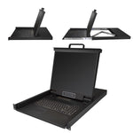 Consola kvm 16 puertos startech for server rack · rackmount lcd · 48.26 cm