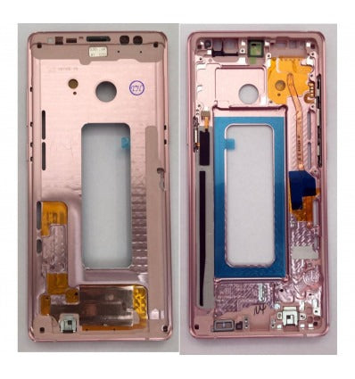 Samsung Galaxy Note 8 N950F carcasa central o marco rosa premium