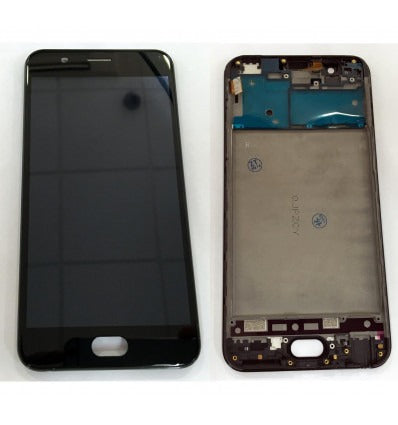 Vivo Y69 pantalla lcd + tactil negro + marco premium