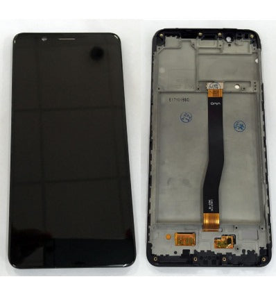 Vivo V7 Y75 pantalla lcd + tactil negro + marco premium